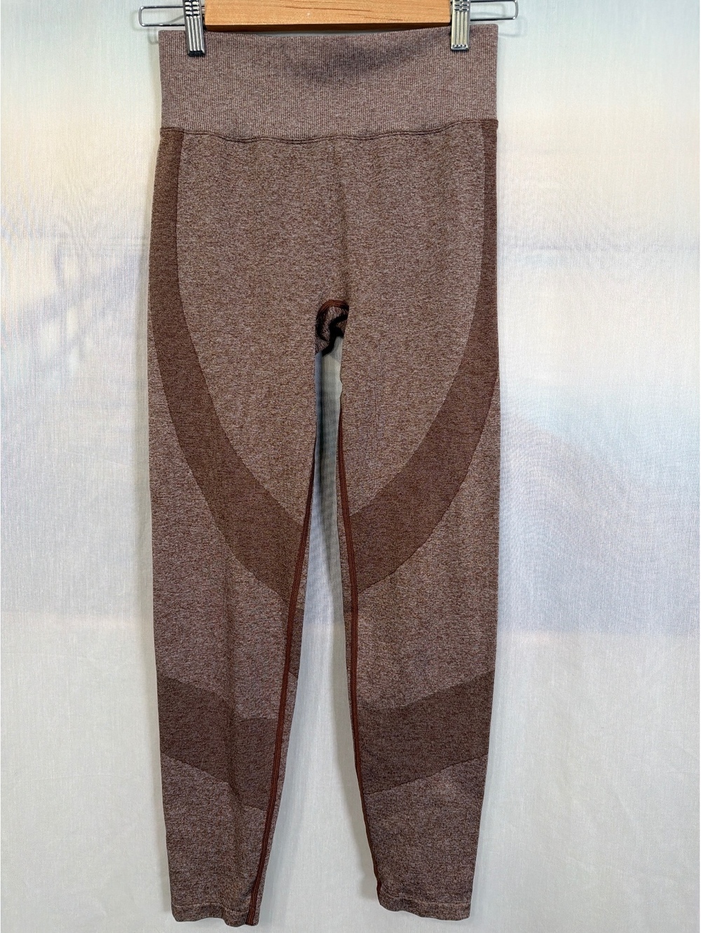 PINK Victoria’s Secret Active Seamless High Waist Leggings Brown Heather Medium